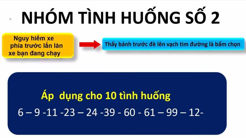 mẹo thi mô phỏng bằng lái xe b2