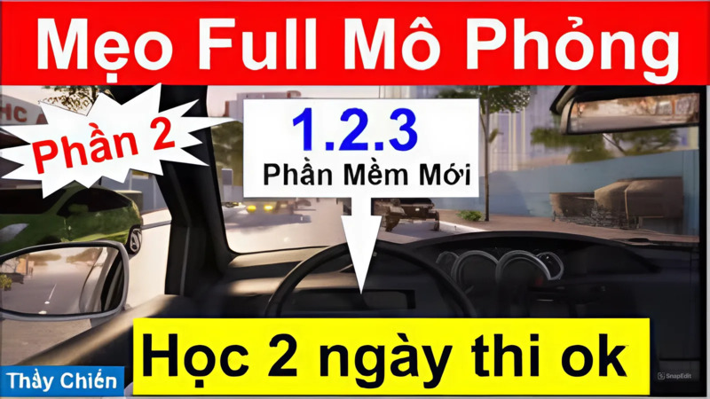 mẹo thi mô phỏng b2 mới nhất 