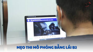 mẹo thi mô phỏng bằng lái b2