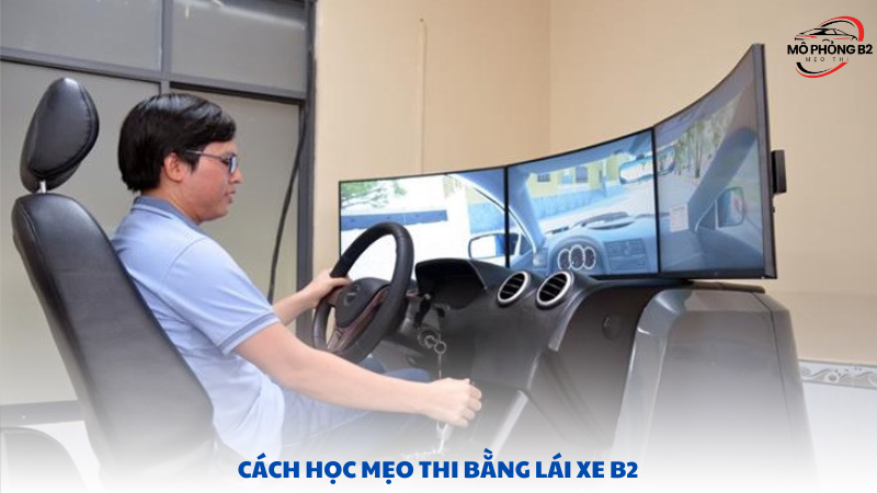 cách học mẹo thi bằng lái xe b2